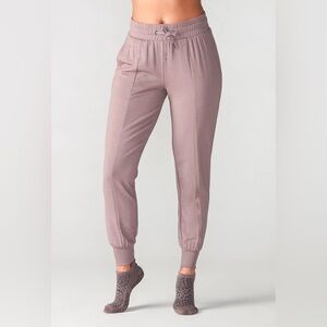 Tavi Women’s Modal Soft Pull On Cozy Jogger In Dusk Pink Sz S Drawstring Waist